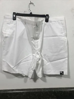 J.Ferrar Men's Shorts White Size 42 Retails $22 (10-TW-15) • $8.76