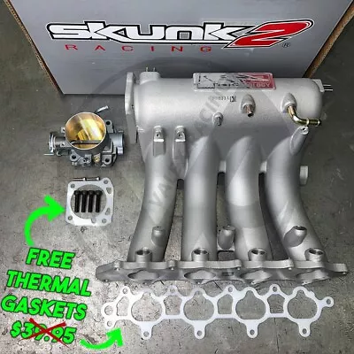 Skunk2 Pro Intake Manifold & Upgrade 70mm Throttle Body For Honda H22 / F20B • $524.95