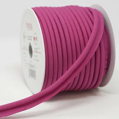 18mm Wide Fuchsia Pink Poly Cotton Flanged Piping Cord • £2.50