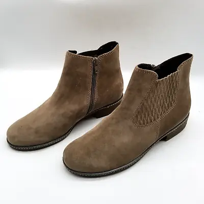 Gabor Women Pescara Ankle Booties Gray Suede 4.5 US 7 • $38.24