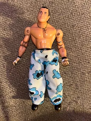 Rey Mysterio Jr. 1999 WCW Bruisers Flip N Jump Action Figure With Pants - Marvel • $25