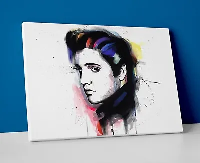 Elvis Presley Abstract Poster Or Canvas • $29.95