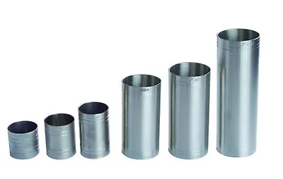 £4.82 • Buy Stainless Steel Thimble Spirit Shot Measures 25/35/50/125/175/250 Ml And Sets