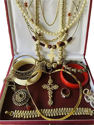 Vintage Estate Costume Jewelry Lot! AVON TRIFARI And More! • $49.99
