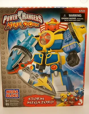 Mega Bloks Power Rangers Ninja Storm - Storm Megazord #5721 Ages 5 And Up • $35