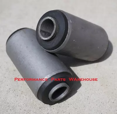 Qty (2) 62-74 MOPAR A B & E BODY STOCK FRONT LEAF SPRING BUSHINGS; 1.5  O.D. • $40.80