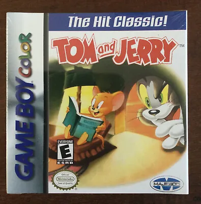 £19 • Buy Tom & Jerry New Sealed US Version Gameboy Color CIB Boxed Complete