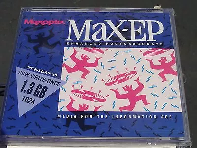 Maxoptix Max-EP Enhanced Polycarbonate CCW Write-Once 1.3GB 1024 B/s 2015385  • $24.99