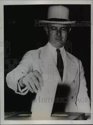 1938 Press Photo Charles Sawyer Takes Early Lead Over Gov. Martin L. Davey • $19.99