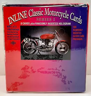 1993 Inline Classic Motorcycle Cards Series 1 Trading Card Box 24ct • $20.95