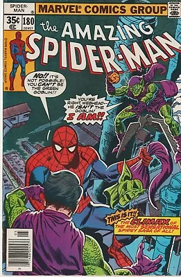 ~AMAZING SPIDER-MAN #180~ (1978)    Who Was That Goblin I Saw You With?  • $14.99
