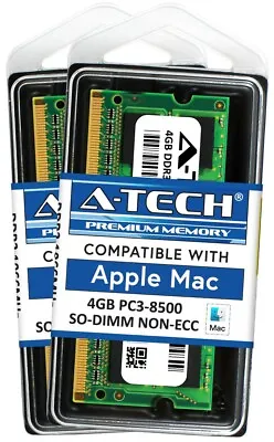 8GB 2x 4GB PC3-8500 1066 1067 MHz Memory RAM For APPLE MACBOOK PRO IMac MAC Mini • $29.98