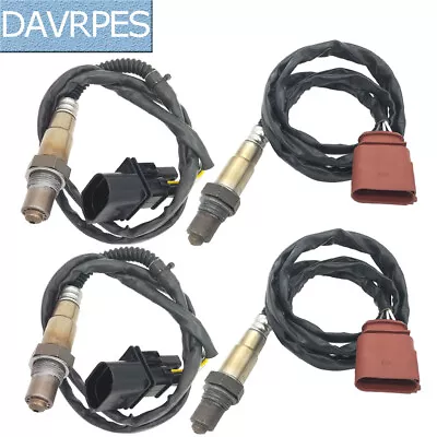 4X Up&Down Oxygen Sensor For VW Touareg 2004-2007 Audi A8 Quattro 2004-2006 4.2L • $107.34