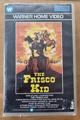 The Frisco Kid - Big Box Pre-Cert Ex-Rental VHS (1982 Warner Home Video) 📼 • £9.95