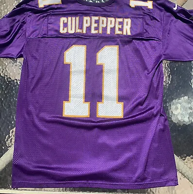 Nike Daunte Culpepper Minnesota Vikings Football Jersey Adult XL Mens Purple • $32.50