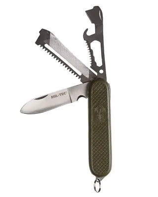 Spanish Military Style Utility Scout Knife - NEW - Swiss Type Multi-tool • $22.95