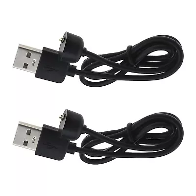 2x Magnetic Smartwatch Charger Cable Cradle For Xiaomi Mi Band 5/6 50cm Black • £4.93