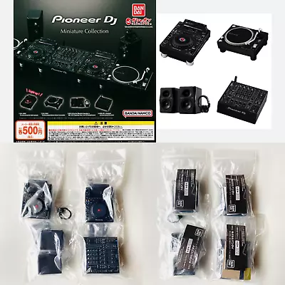 Pioneer DJ Miniature Collection Complete Set Of 4 Capsule Toys CDJ-3000 DJM-A9 • $43