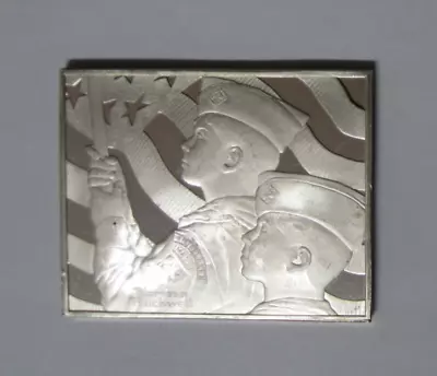 Norman Rockwell's Fondest Memories ~ The Big Parade ~ .925 Silver 98.9g Art Bar • $90.25