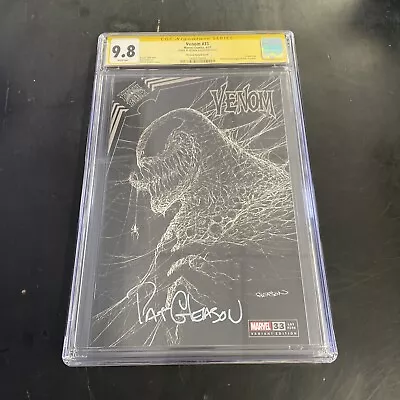 Venom #33 Gleason Gleason Store Virgin Variant CGC 9.8 SS Gleason 2021 • $90