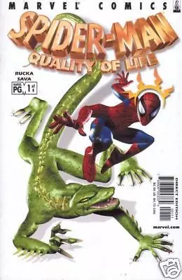 Spiderman: Quality Of Life 1-4 Complete Set/lot The Lizard Greg Rucka Movie • £8.10