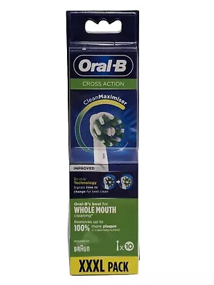 Oral-B Cross Action Refill Heads 10-Pack NEW Toothbrush Heads Oral B Toothbrush • $20