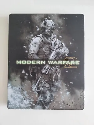 Call Of Duty Modern Warfare 2 PS3 Game Sony PlayStation 3 Steelbook Steel Case  • $13