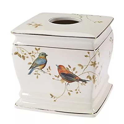 Gilded Birds Collection Tissue Cover Ivory • $32.12