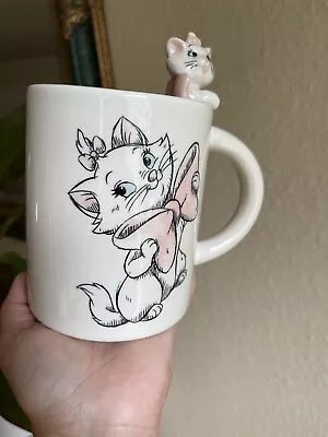 Disney's The Aristocats Marie Coffee Mug Cup 3D ~ Bonjour Marie! New. • $24