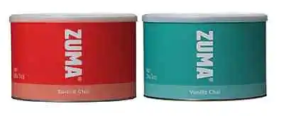 ZUMA SPICED CHAI LATTE & VANILLA CHAI LATTE 1kg : Suitable For Vegetarians/Vegan • £18.15