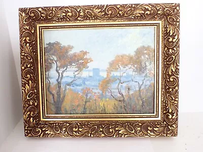 Antique Oil On Canvas Painting Isadore Ressler Montreal Quebec 1881 American • $235