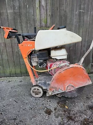 £595 • Buy Clipper CS451 Floor Saw, Road Saw, Honda, 450mm 18”