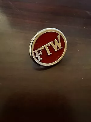 FTW Pin Motorcycle Biker Club Vest Jacket Hat Shirt Metal Lapel Badge Patch • $10.99