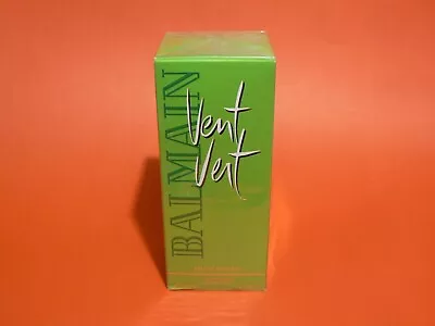 VINTAGE BALMAIN VENT VERT 3.3oz 100ml EAU DE TOILETTE SPRAY NEW IN SEALED BOX • $152.99