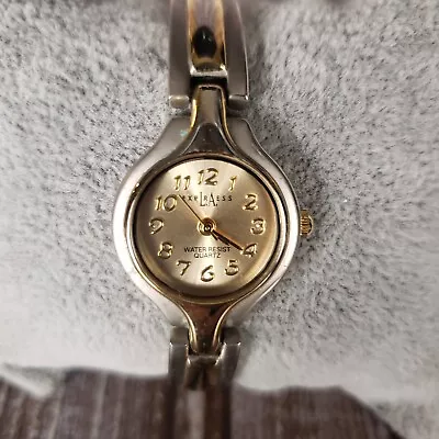 L.A. EXPRESS Women's Watch Gold/Silver Tone Bracelet NEW BATTERY INSTALLED • $11.96