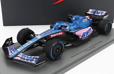 Spark 1/18 Alpine Bwt F1 A522 N 14 Monaco Gp 2022 Fernando Alonso Special Cased • $598