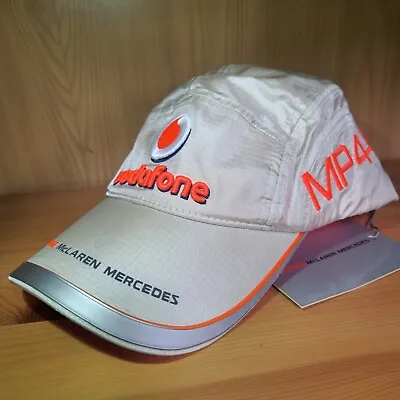 McLaren Mercedes Vodafone 2010 F1 Racing MP4-25 Baseball Cap Hat Memorabilia • £24.99