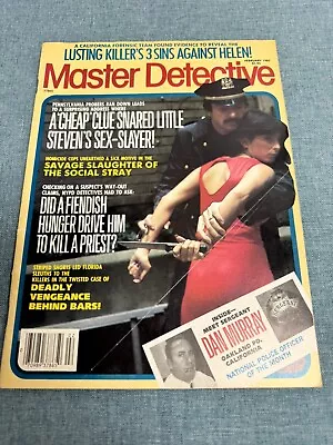 Master Detective Magazine 1987 Assault Cover True Crime Sexy Women • $12.99