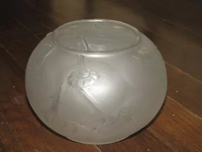 R LALIQUE  DU BARRY  Glass Crystal Vase Signed Rene • $399.99