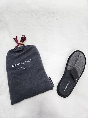 Qantas First Class Pyjamas & Slippers  L/XL • $75