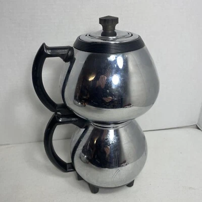 $60 • Buy Sunbeam Vintage Vacuum Siphon Chrome Coffeemaster  C30 All Parts Included  Shown
