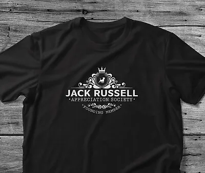 £14 • Buy Jack Russell T Shirt Gift Funny Dog Appreciation Society
