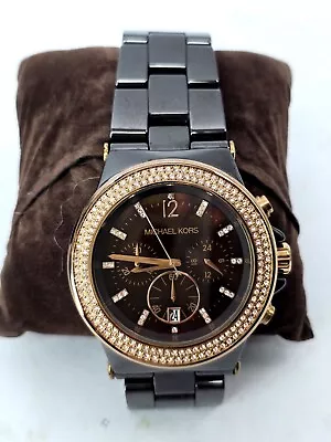 Ladies Michael Kors Watch.  Ceramic Case & Bracelet MK-5518 OPEN BOX • $79.99