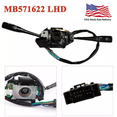 Car Turn Signal Wiper Switch MB571622 For Mitsubishi L200 LHD GLS 1993-2004 NEW • $37.42