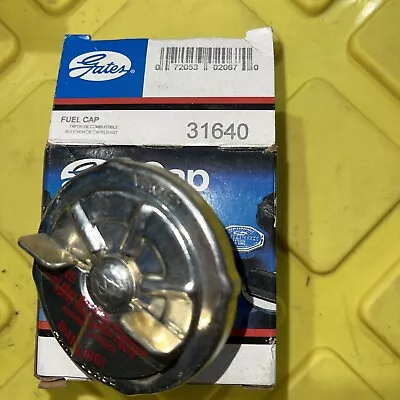 $15 • Buy 31640 Gates Gas Cap New For Chevy Mercedes VW 1100 Country Custom Galaxie Mark 8