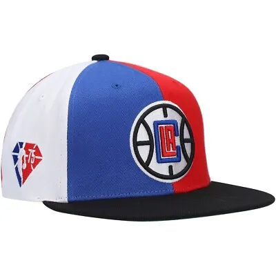 Mitchell & Ness Los Angeles Clippers Pinwheel Men’s Snapback Adjustable Hat Cap • $26.34