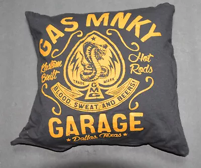 Gas Monkey Garage T Shirt Custom Pillow • $30.50