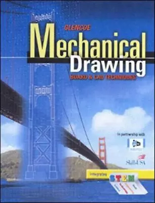 Mechanical Drawing Board & CAD Techniques Student Edition [FRENCH: MECHANICAL D • $6.45