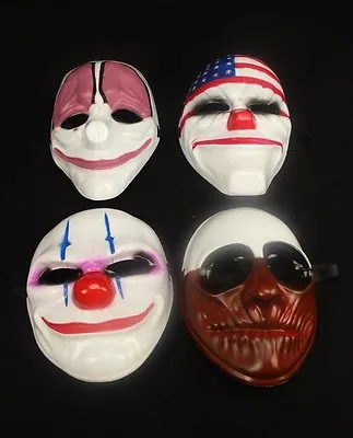 £5.99 • Buy Payday 2 Chains Dallas Wolf Hoxton Hockey Mask Fancy Dress Prop Halloween Mask