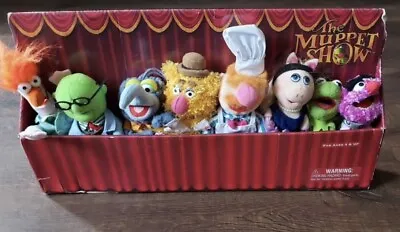 Vintage 2004 Sababa Toys The Muppet Show Mini Plush Set 8 New In Box Comic Con • $175